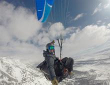 Who Said Paragliding Was Just a Summer Activity? 